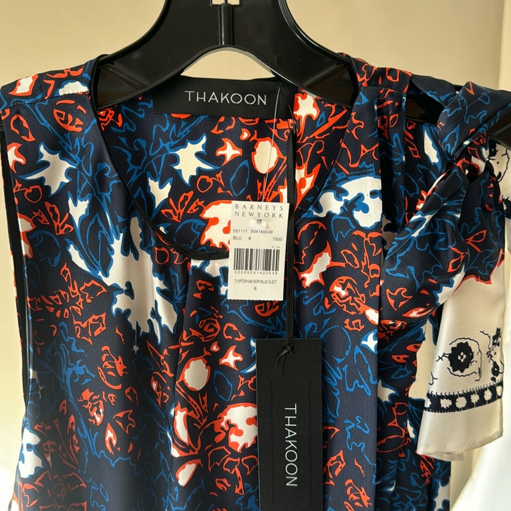 NWT Thakoon Knotted Shoulder Dress size 6
